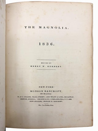 The Magnolia. 1836.