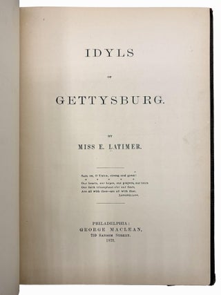 Idyls of Gettysburg