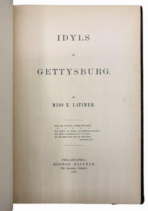Idyls of Gettysburg