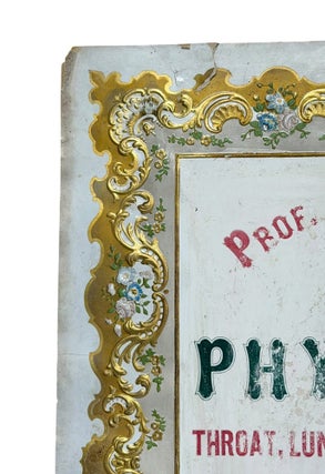 Prof. R.J. Lyons Physician of the Throat, Lungs, Liver, Heart & Blood, Known All Over the Country as The Celebrated Indian Herb Doctor. Appointments For the Years 1863 and 1864.