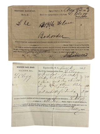 Collection of Documents Belonging to Luther Clegg of Chatham County, North Carolina