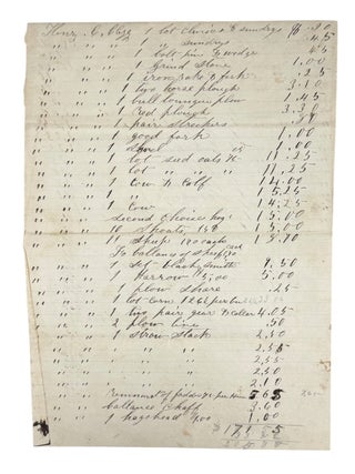 Collection of Documents Belonging to Luther Clegg of Chatham County, North Carolina