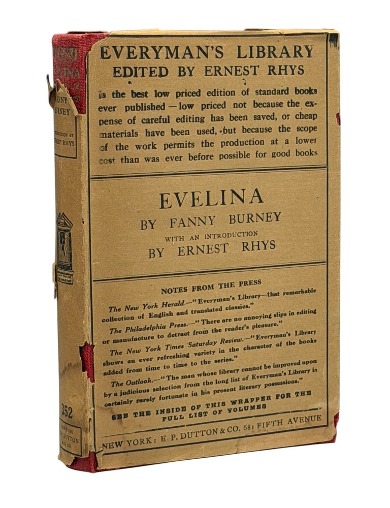 Item #15810 Evelina. Fanny BURNEY.