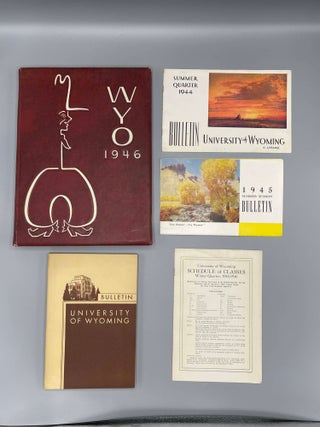 Item #2964 1940s University of Wyoming Ephemera Collection and Yearbook