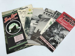 Item #3520 Collection of Eight Brochures and Booklets Relating to the Pacific Northwest, Mostly...