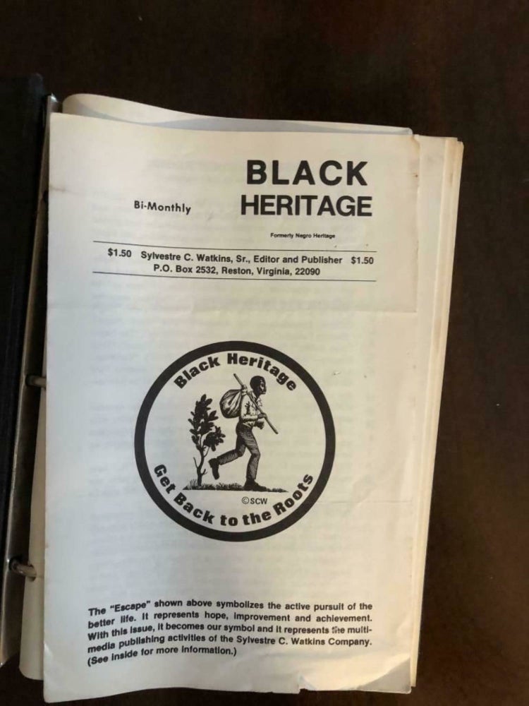 Item #4053 Black Heritage Magazine (Eight Issues)