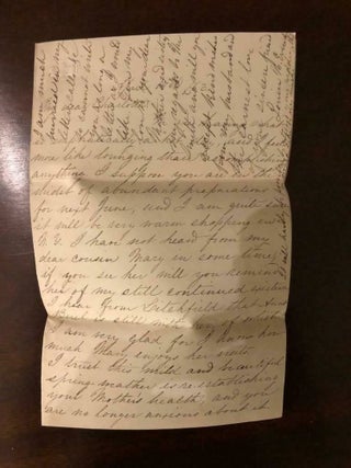 Item #4168 1862 Owego, New York Letter