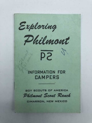 Item #4242 Exploring Philmont INFORMATION FOR CAMPERS