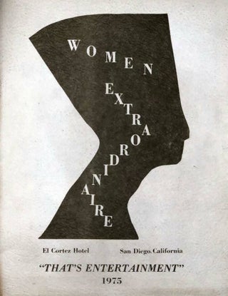 Item #4766 Women Extraordinaire El Cortez Hotel San Diego, California "That's Entertainment" 1975