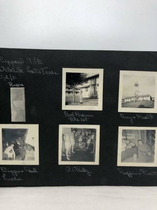 Photograph Album Documenting the Air Force Service of J.B. Gray, Including Images of His Time at Several Western Training Camps