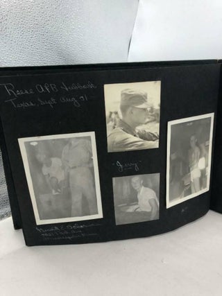 Photograph Album Documenting the Air Force Service of J.B. Gray, Including Images of His Time at Several Western Training Camps