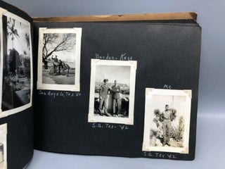 Photograph Album Belonging to a Serviceman at Goodfellow Air Force Base in Texas