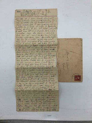 Item #5029 Letter by a Settler in Moorcroft, Wyoming
