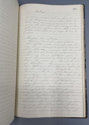 Engineering Notebook and Diary of an R.P.I. Graduate, Including a Journal of His Time Working on the Eads Bridge Across the Mississippi River at St. Louis