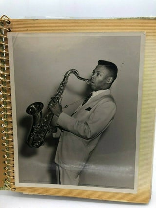 Item #5510 Photo Album Belonging to an African American Jazz Saxophonist