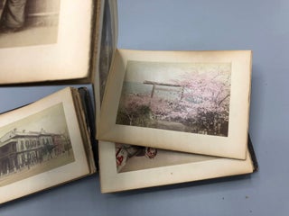 Color Tinted Photo Album of Scenes in Japan