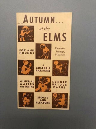 Item #6064 Autumn at the Elms Excelsior Springs, Missouri