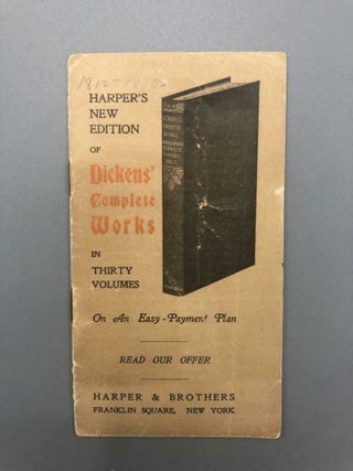 Item #6076 Harper's New Edition of Dickens' Complete Works in Thirty Volumes