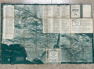 Item #6725 Directory and Sightseeing Map Los Angeles City And County For Service Men And Women