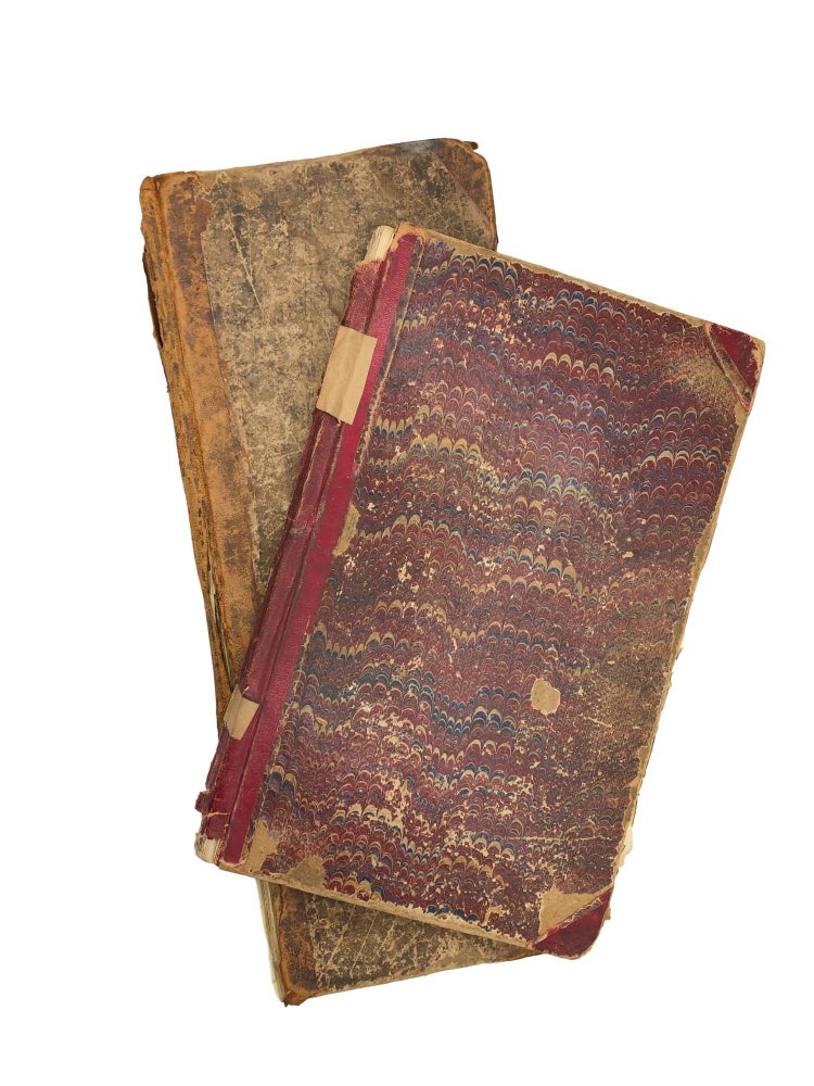 Item #6922 Two Handwritten Ledgers Kept by the Camp Family of Perry Ohio