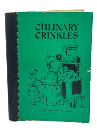 Item #6986 Culinary Crinkles Cook Book As gathered by the Senior Miriams of the Presbyterian...
