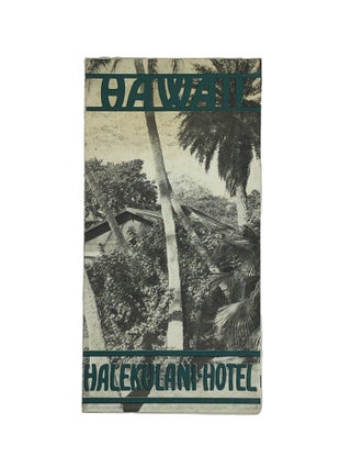 Item #7040 Hawaii Halekulani Hotel