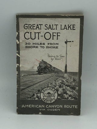 Item #7065 Great Salt Lake Cut-Off 30 Miles From Shore To Shore
