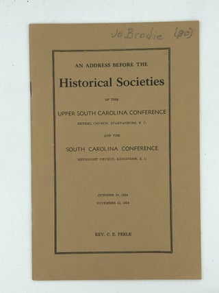 Item #7122 The Dougherty Manual Labor School of the South Carolina Conference and its Evolution...