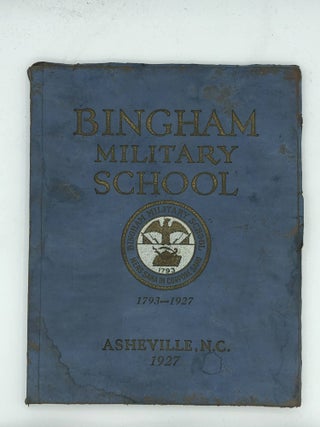 Item #7129 Bingham Military School Asheville, N.C. 135th Year Information for 1927-28