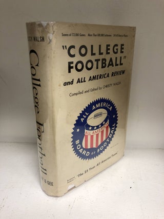 Item #7200 "College Football" and All America Review. Christy Walsh