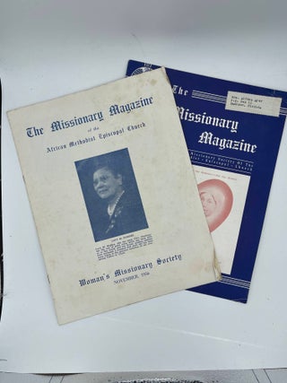 Item #7390 The Missionary Magazine Of The Woman's Missionary Society Of The African Methodist...