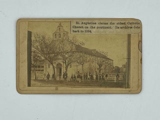 Item #7458 Cabinet Photo of the Cathedral Basilica St. Augustine
