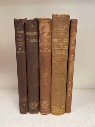 Item #7539 Five Volumes Published by the Sydenham Society 1850 to 1911