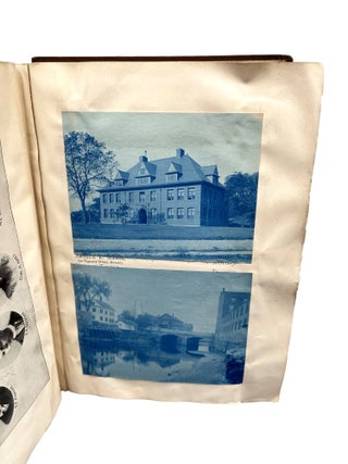 Item #7652 Cyanotype and Ephemera Album Compiled by a Student at Tufts College