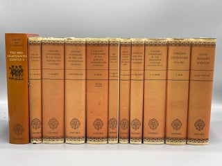 Item #7870 The Oxford History of English Literature [11 Volumes