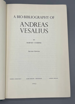 A Bio-Bibliography of Andreas Vesalius