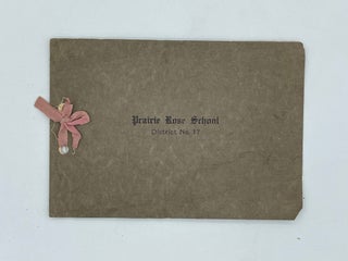 Item #8246 Souvenir Booklet from Prairie Rose School in Crete, Nebraska, Illustrated with Real...