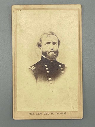 Item #8533 CDV Photo of Major General George H. Thomas