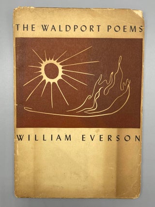 Item #8618 The Waldport Poems. William Everson