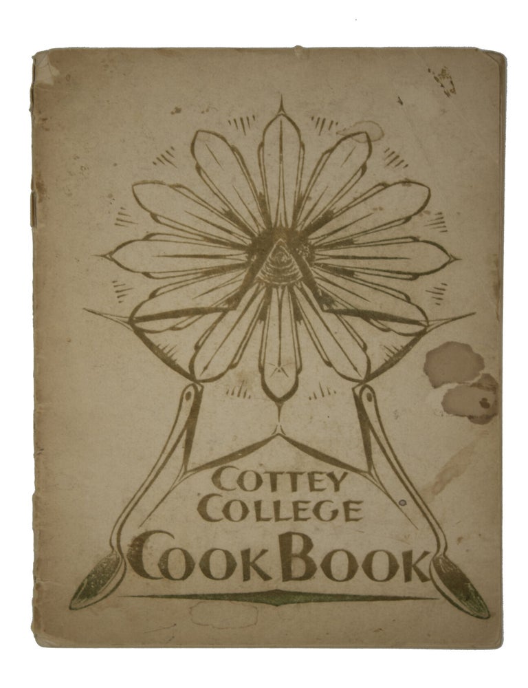 Item #8715 Cottey College Cook Book. Lulu S. Wolford.