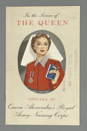 Item #8917 In The Service Of The Queen Of The Queen Officers Of Queen Alexandra’s Royal Army...