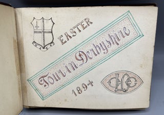 Item #9311 Photograph Album Depicting an English Cycling Club's Tour Through Derbyshire in 1894