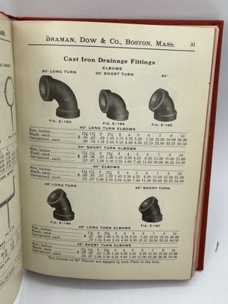 Illustrated Catalogue and Price List of Braman, Dow & Co. Manufacturers, Jobbers, and Dealers in High Grade Plumbing Fixtures Steam, Gas ans Water Supplies