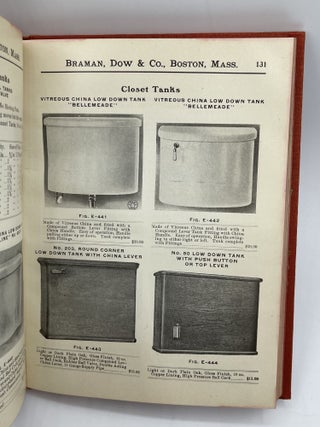 Illustrated Catalogue and Price List of Braman, Dow & Co. Manufacturers, Jobbers, and Dealers in High Grade Plumbing Fixtures Steam, Gas ans Water Supplies
