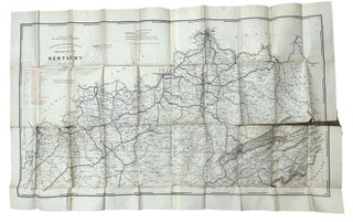 Item #9396 Preliminary Map of Kentucky. J. B. Hoeing