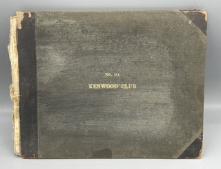 Item #9430 Architectural Photo Album Depicting The Kenwood Club In Chicago