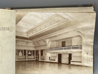Architectural Photo Album Depicting The Kenwood Club In Chicago