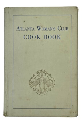 Item #9598 Atlanta Woman's Club Cook Book. Home Economics Department