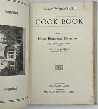 Atlanta Woman's Club Cook Book