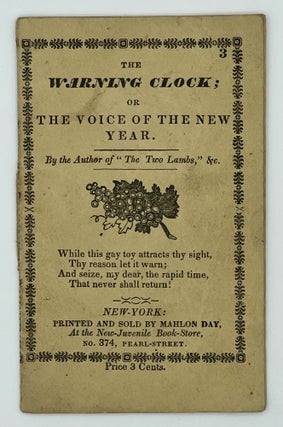 Item #9950 The Warning Clock; Or The Voice Of The New Year
